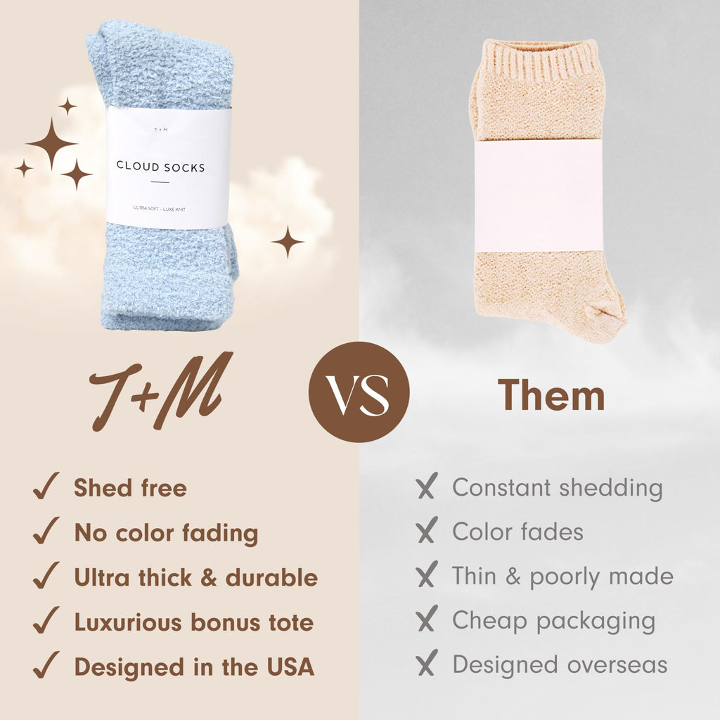 Ultra-Luxe Cloud Sock