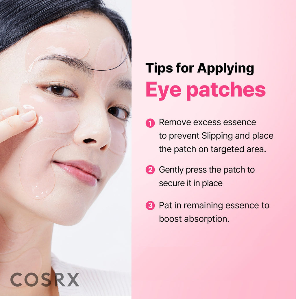 COSRX Pink Peptides Collagen Hydrogel Eye Patch