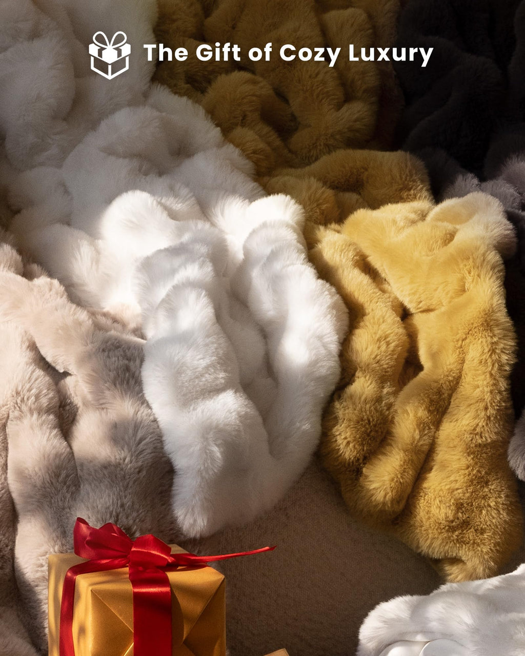Ultra Soft Cozy 50x60 Faux Fur Throw