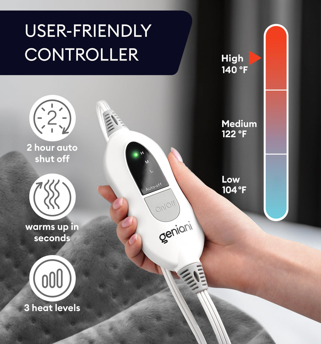 GENIANI 12×24 Electric Heating Pad
