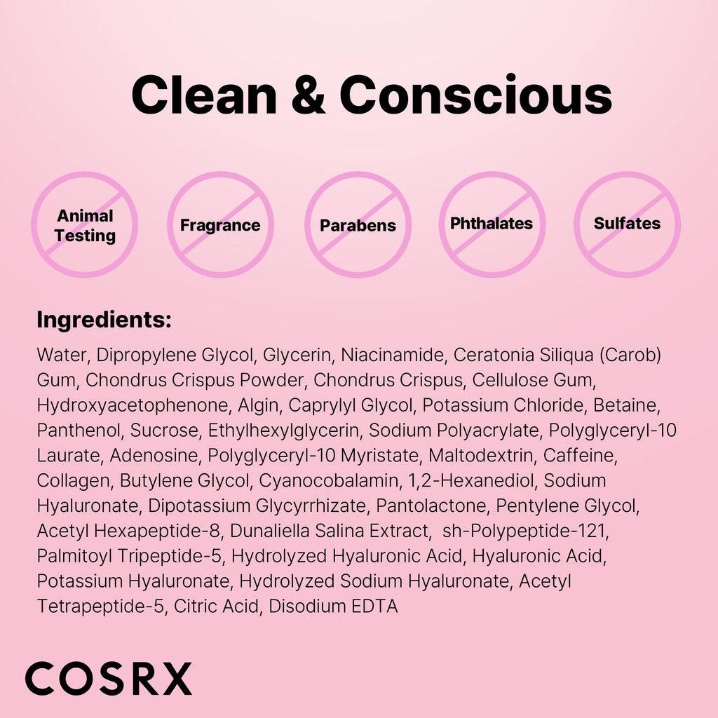 COSRX Pink Peptides Collagen Hydrogel Eye Patch