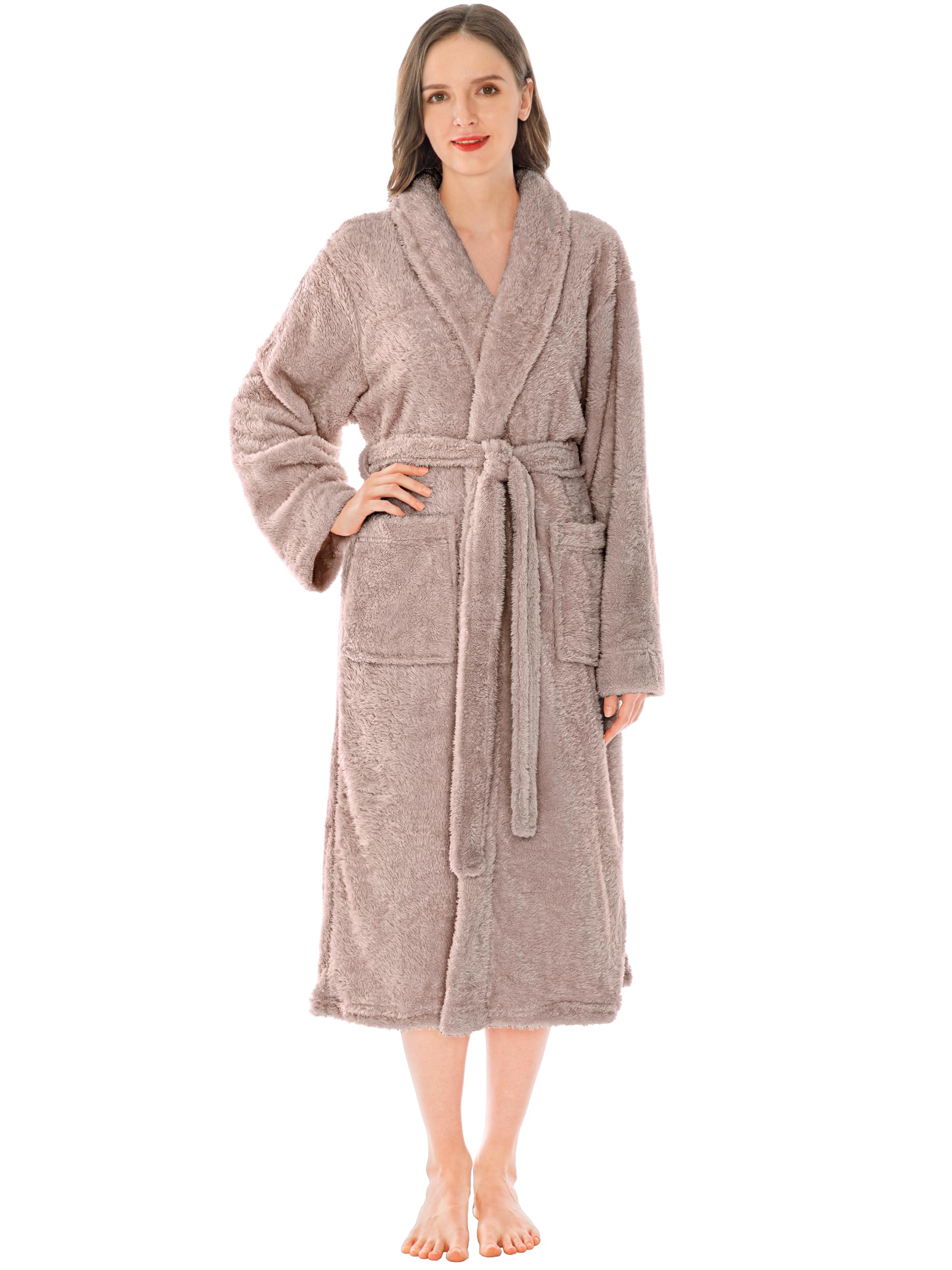 PAVILIA Plush Sherpa Robe