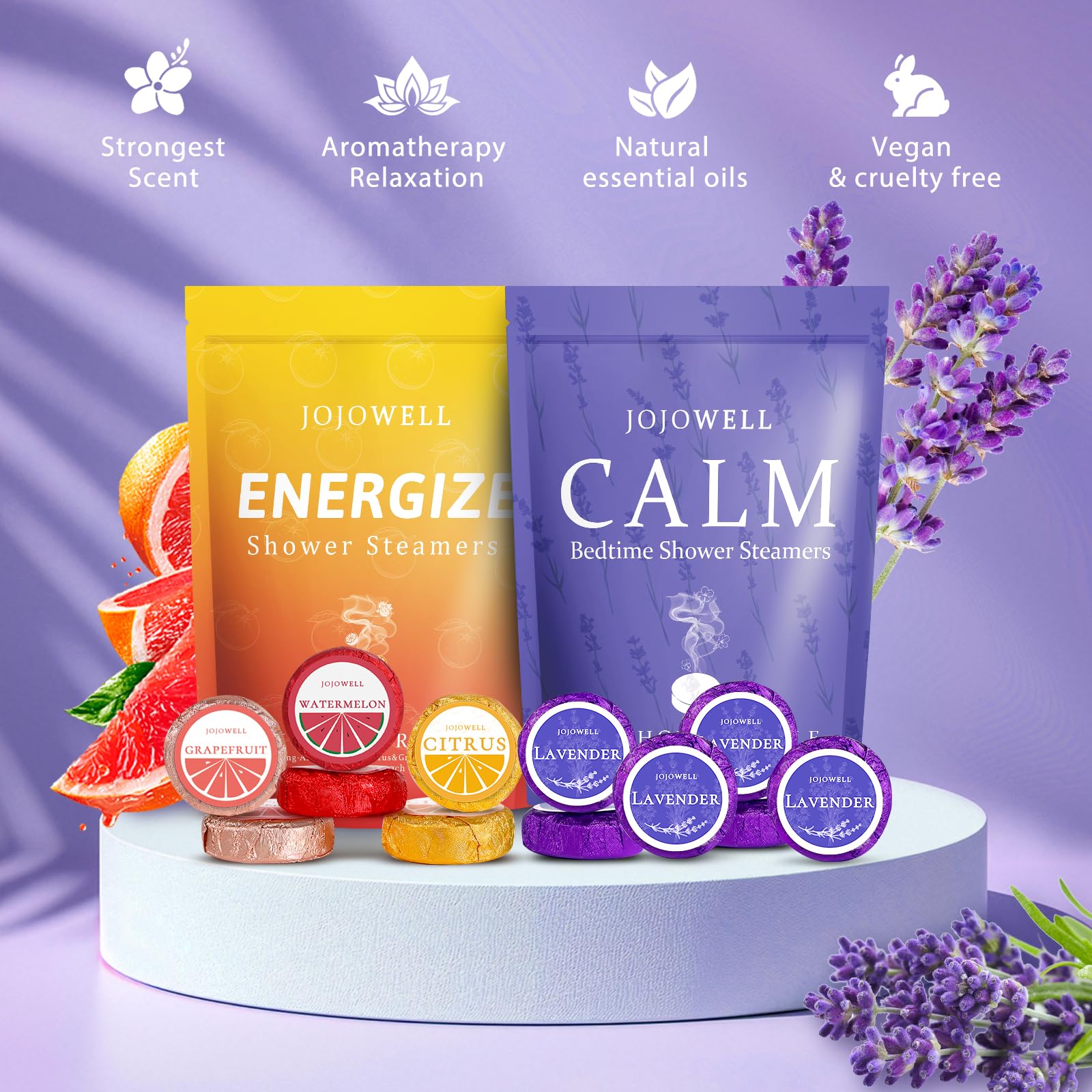 JoJowell Aromatherapy Shower Steamers