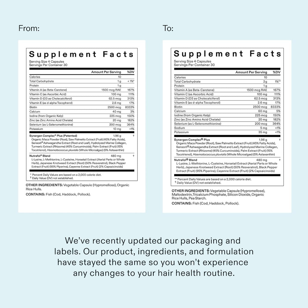 Nutrafol Women's Balance Hair Growth Supplements,