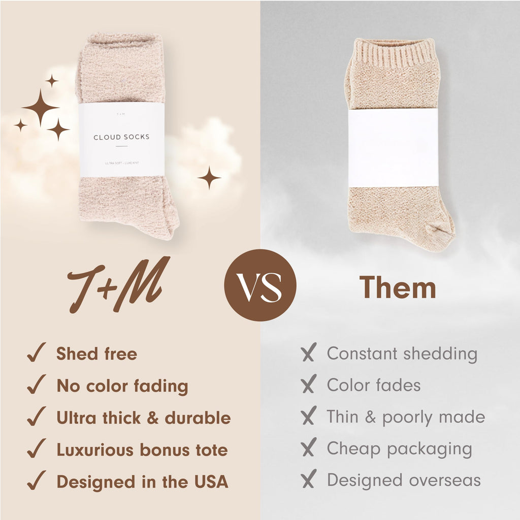 Ultra-Luxe Cloud Sock