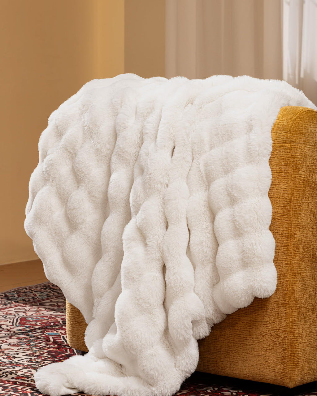 Ultra Soft Cozy 50x60 Faux Fur Throw