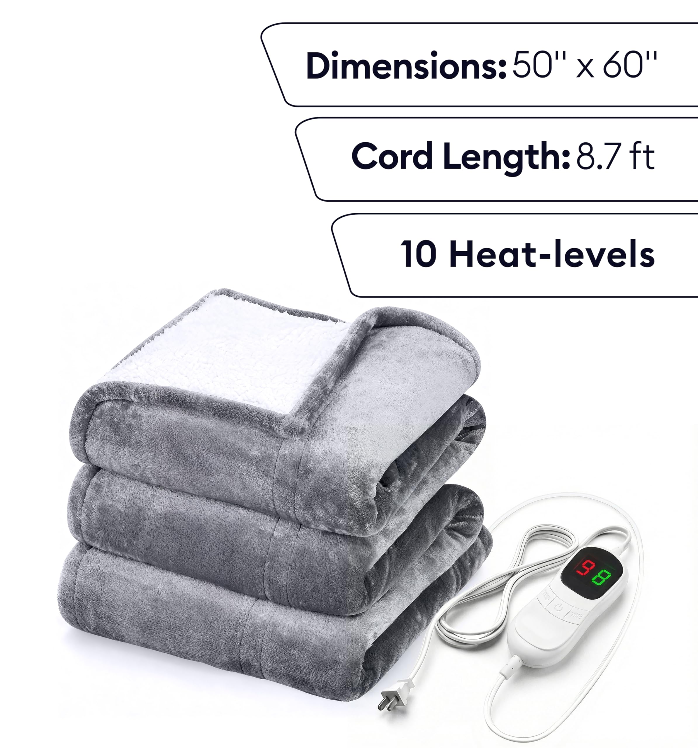 GENIANI 12×24 Electric Heating Pad