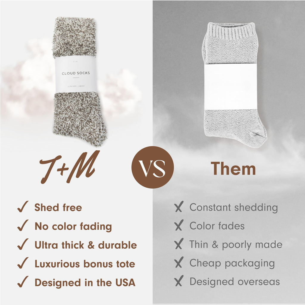 Ultra-Luxe Cloud Sock