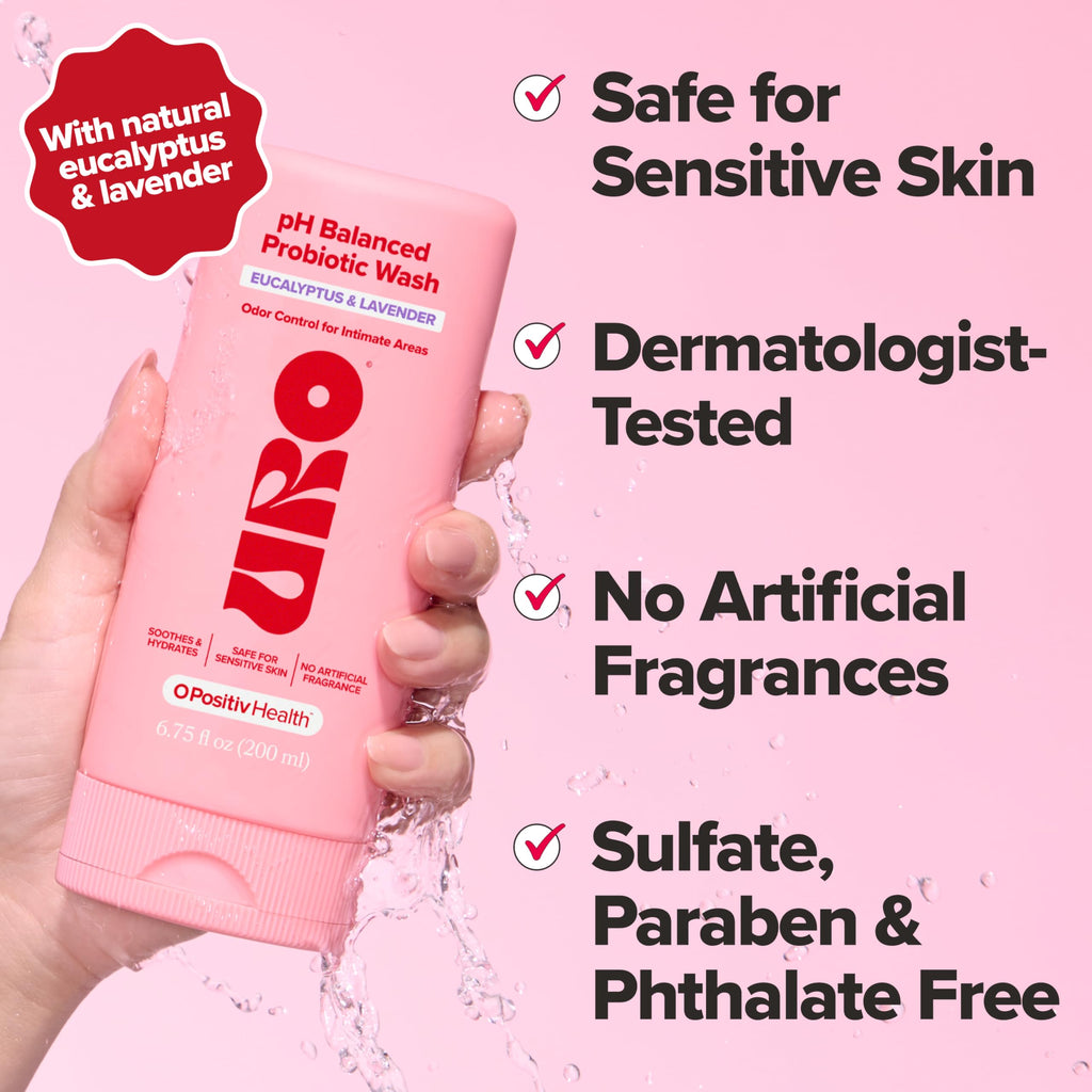 O Positiv URO pH Balanced Probiotic Wash –