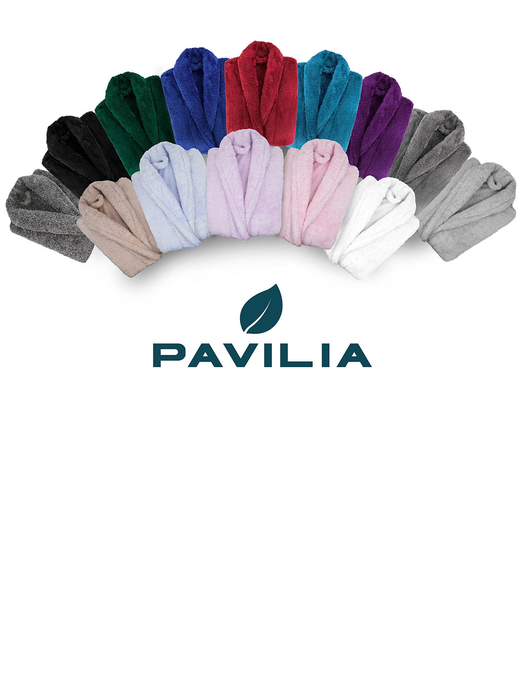 PAVILIA Plush Sherpa Robe