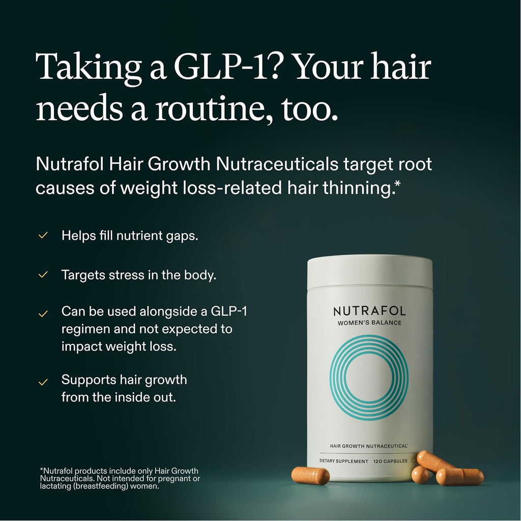 Nutrafol Women's Balance Hair Growth Supplements,
