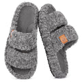 Fuzzy Memory Foam Slippers