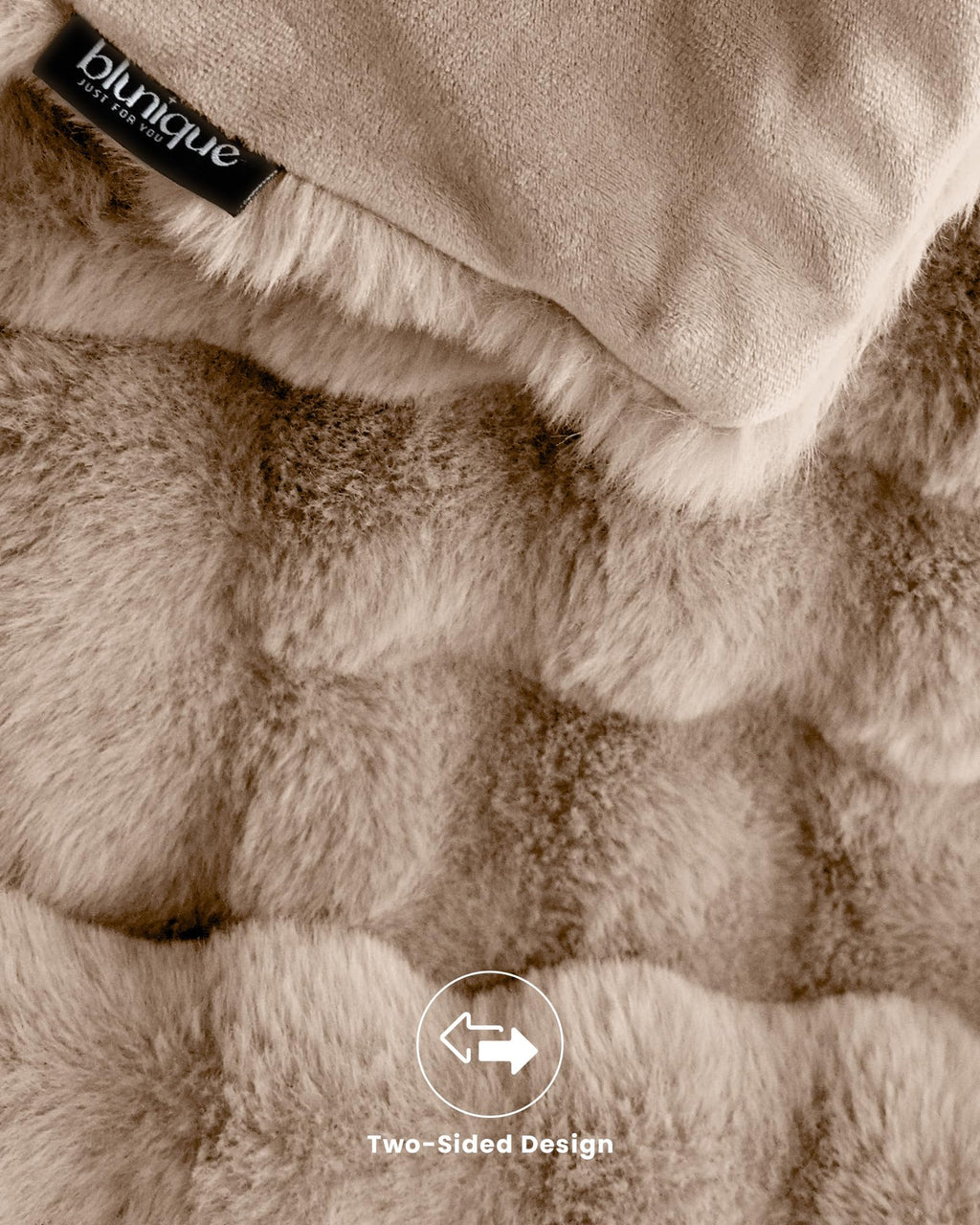 Ultra Soft Cozy 50x60 Faux Fur Throw