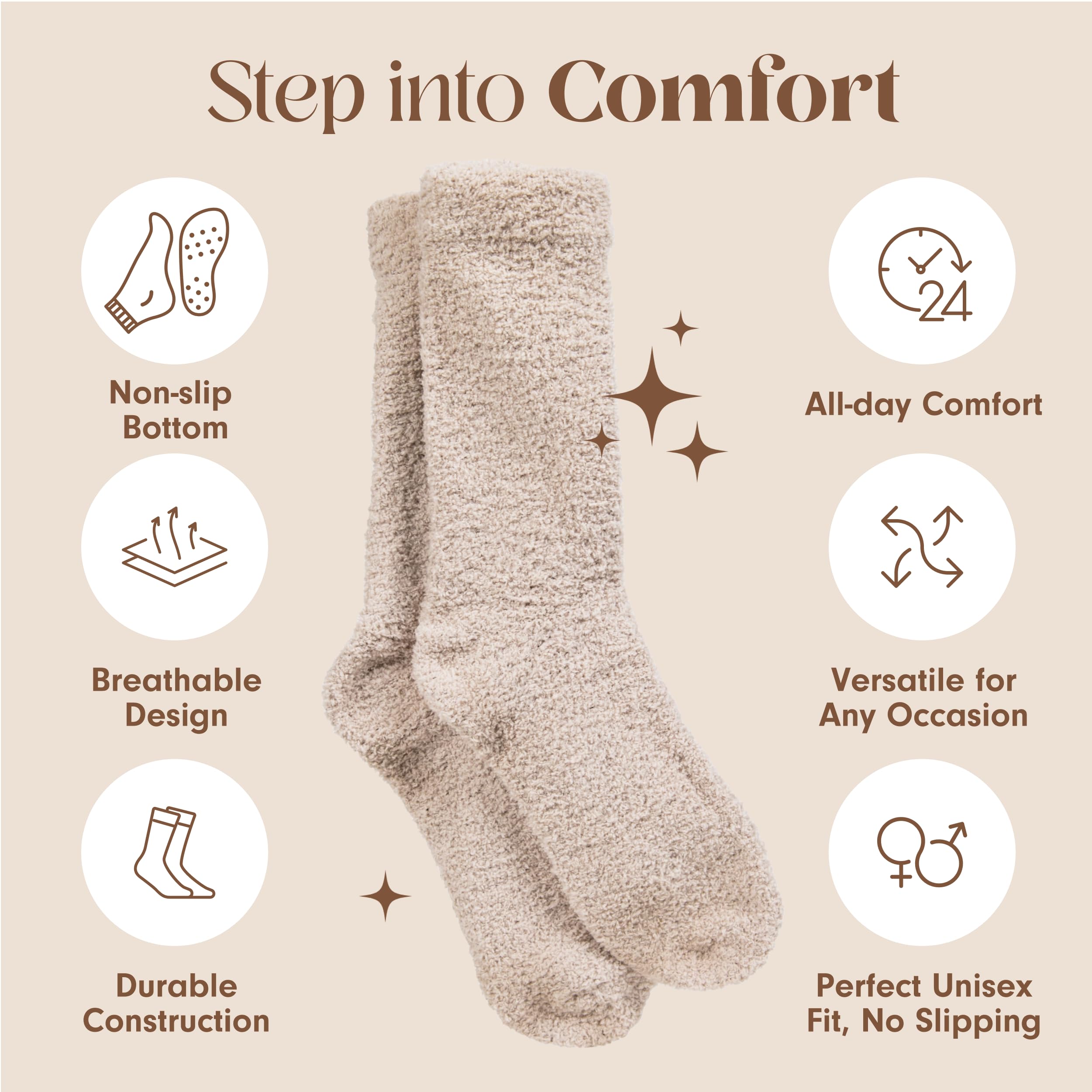 Ultra-Luxe Cloud Sock
