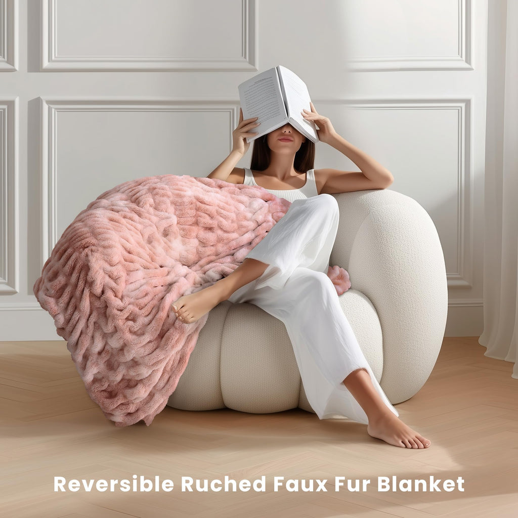 Ultra Soft Cozy 50x60 Faux Fur Throw
