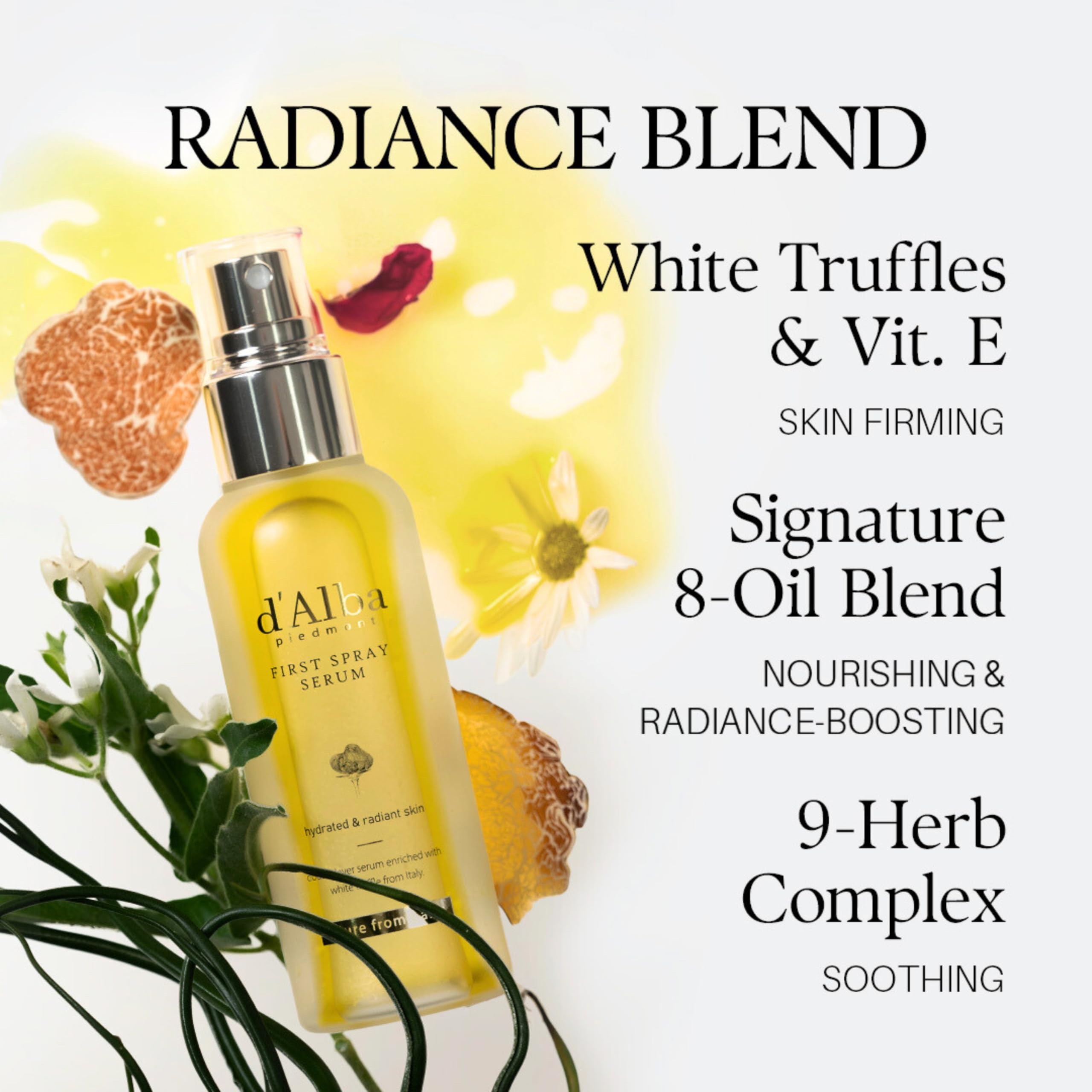 d'alba Piedmont Italian White Truffle First Spray Serum