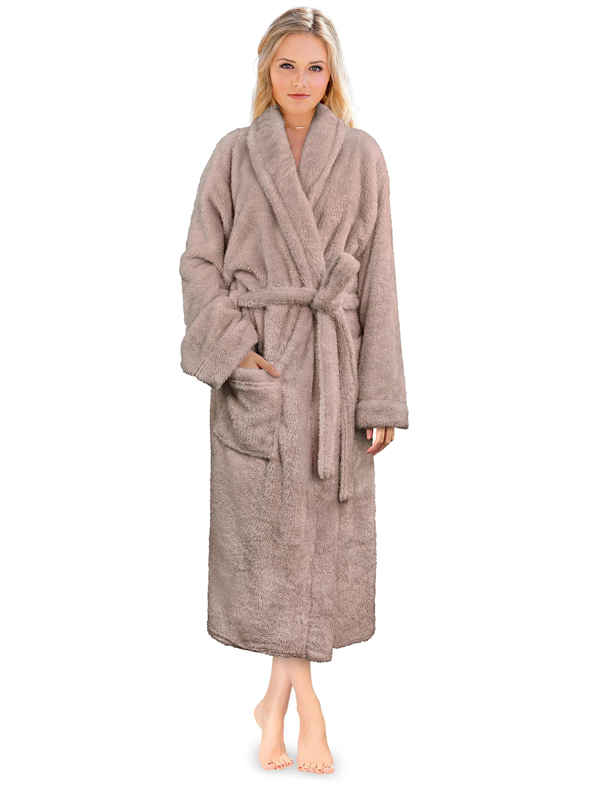 PAVILIA Plush Sherpa Robe