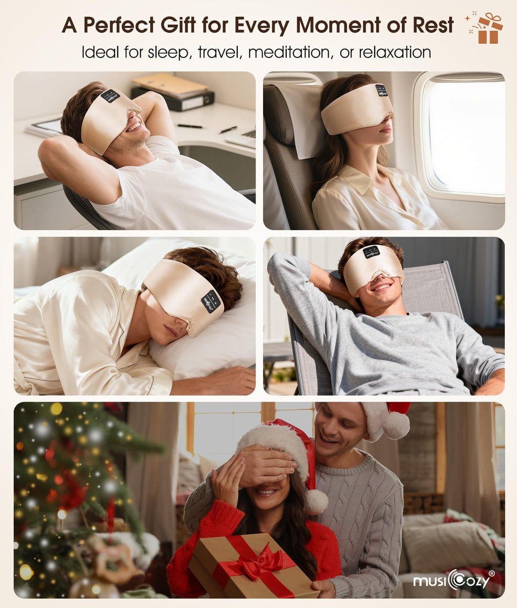 Mulberry Silk Bluetooth Sleep Mask