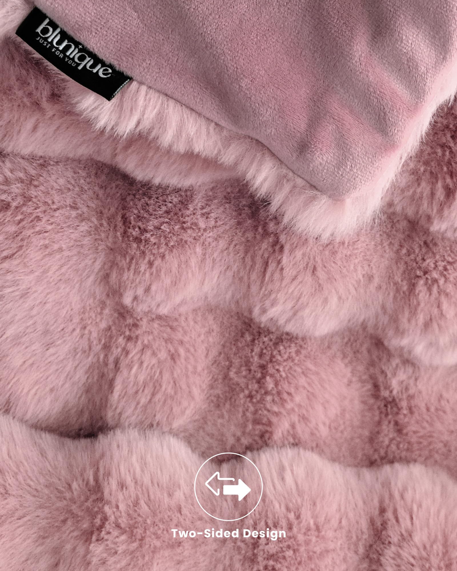 Ultra Soft Cozy 50x60 Faux Fur Throw