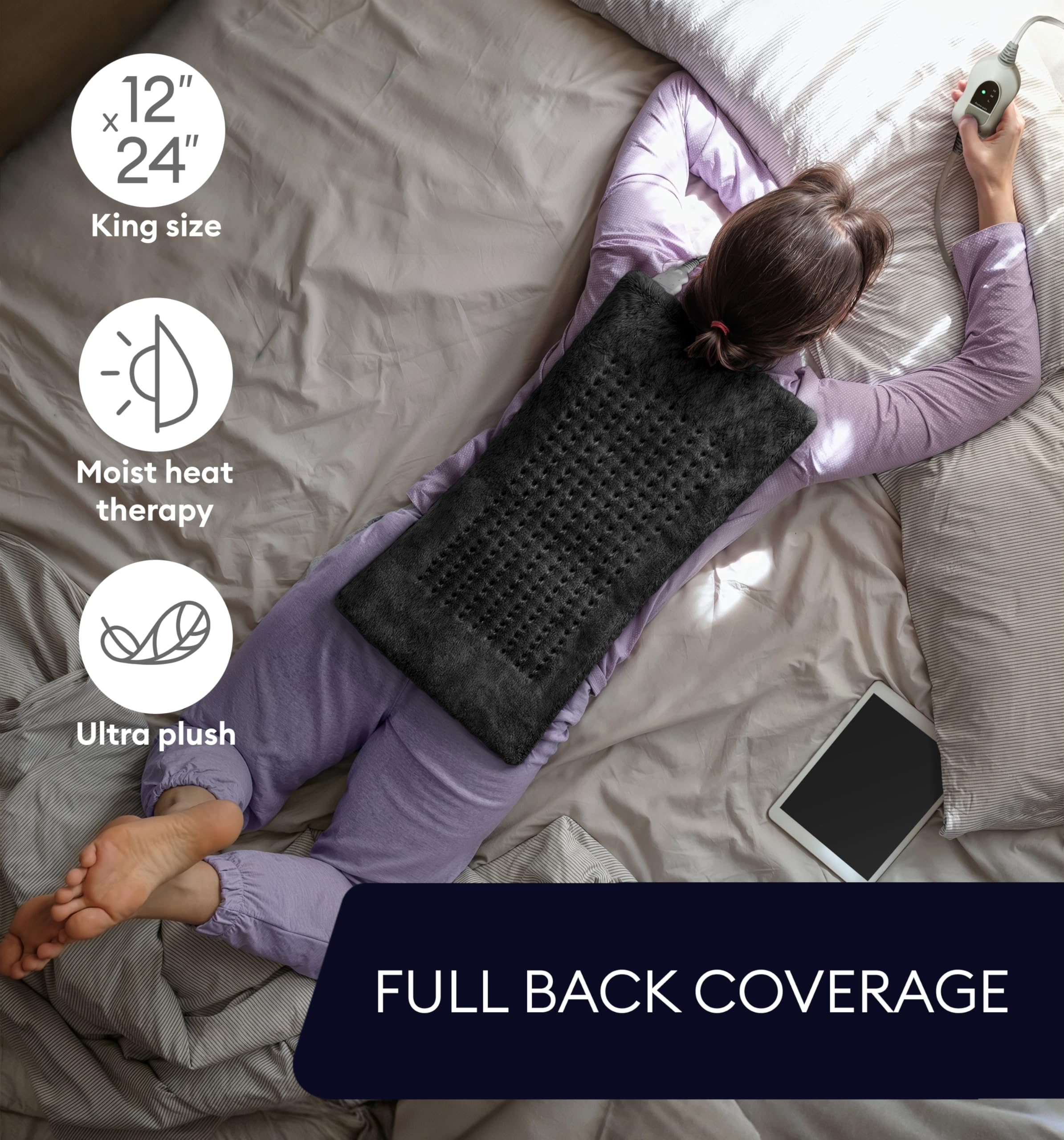 GENIANI 12×24 Electric Heating Pad
