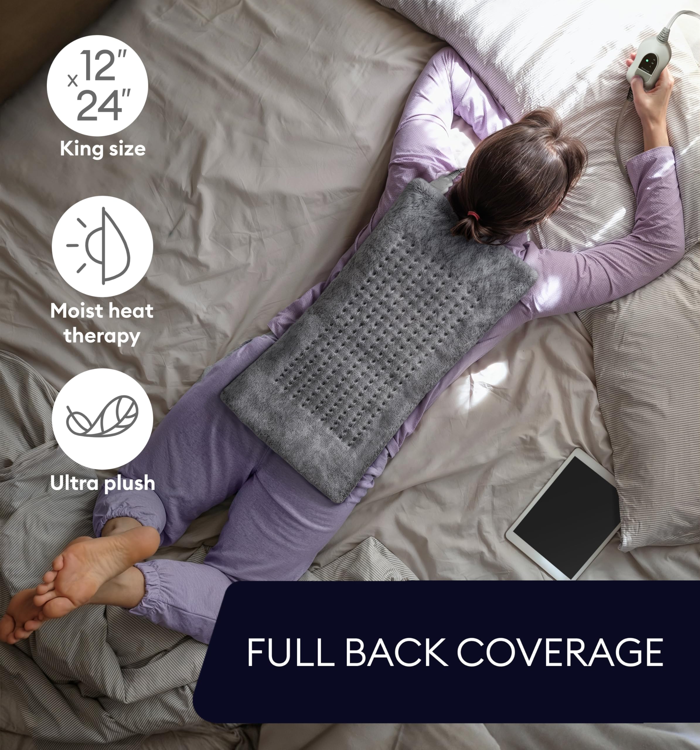 GENIANI 12×24 Electric Heating Pad