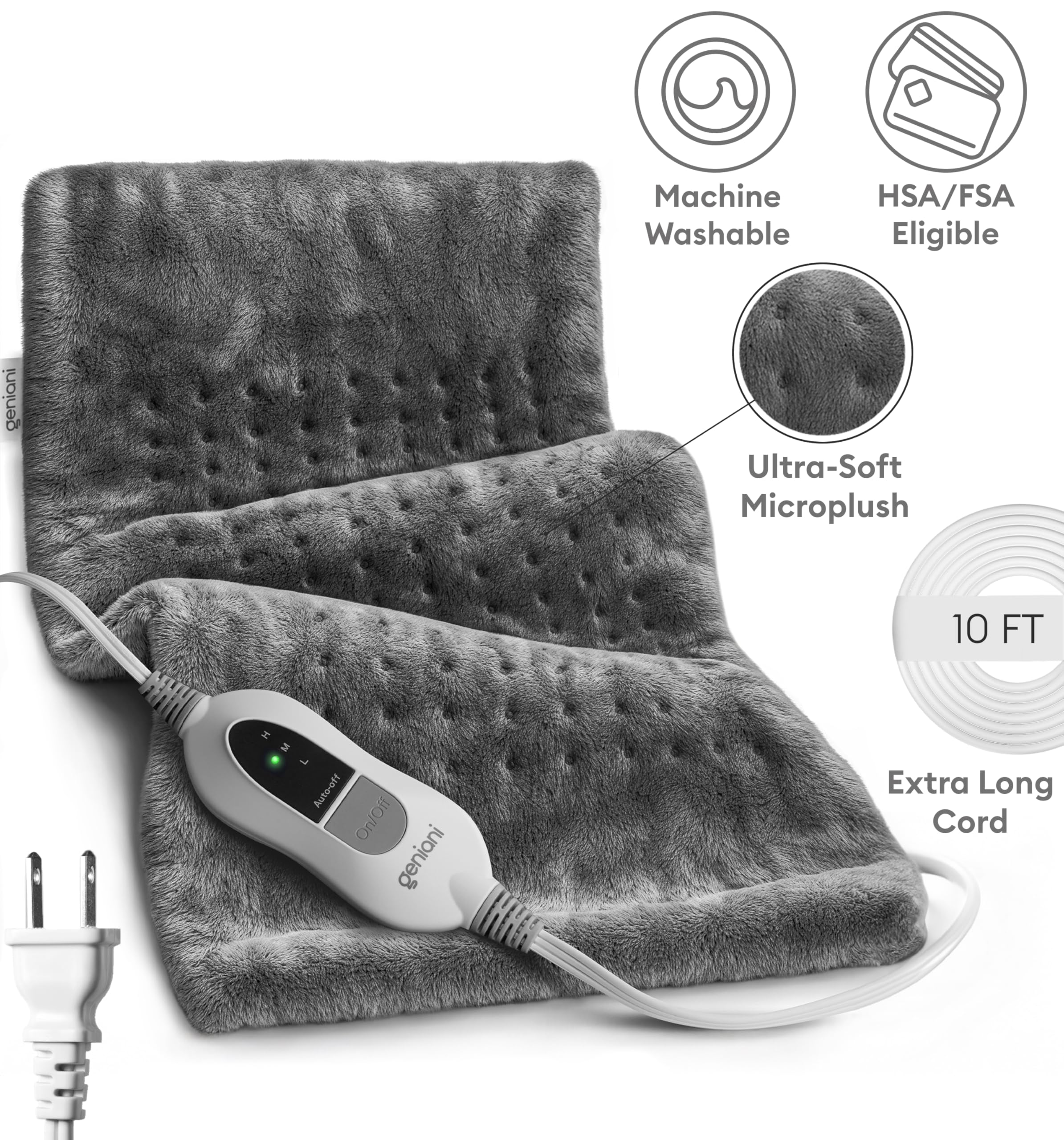 GENIANI 12×24 Electric Heating Pad