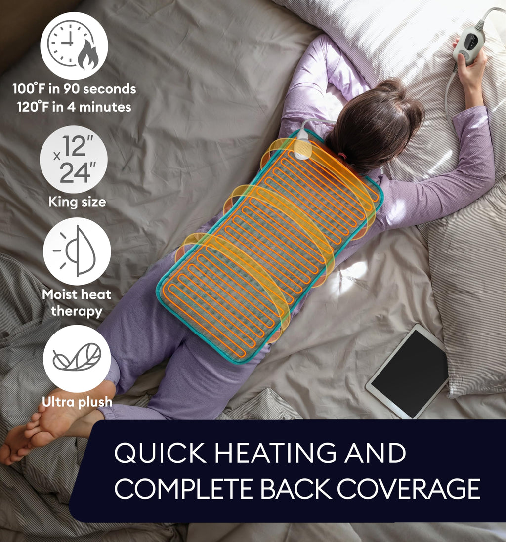 GENIANI 12×24 Electric Heating Pad