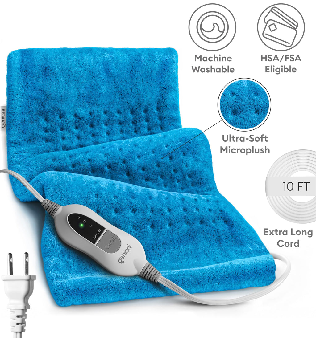 GENIANI 12×24 Electric Heating Pad