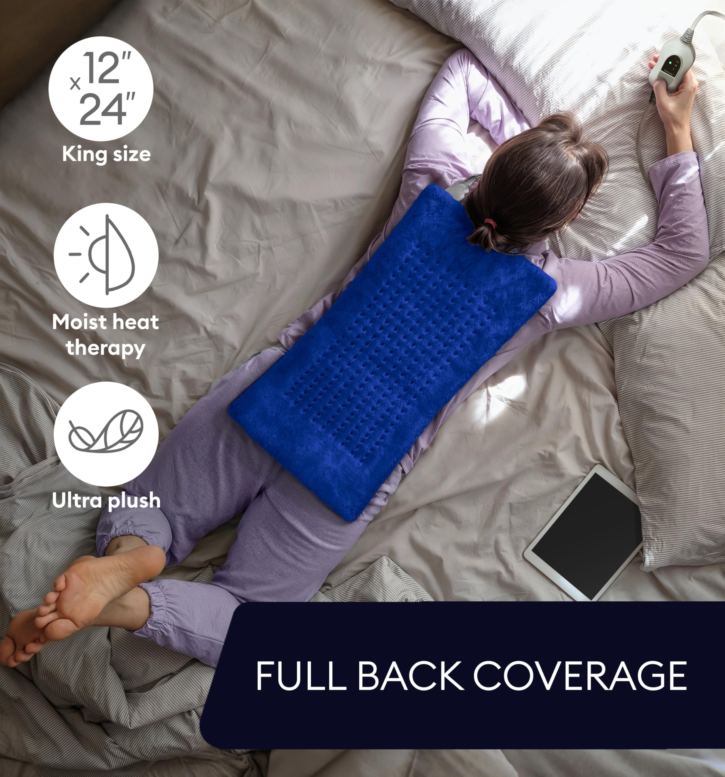GENIANI 12×24 Electric Heating Pad