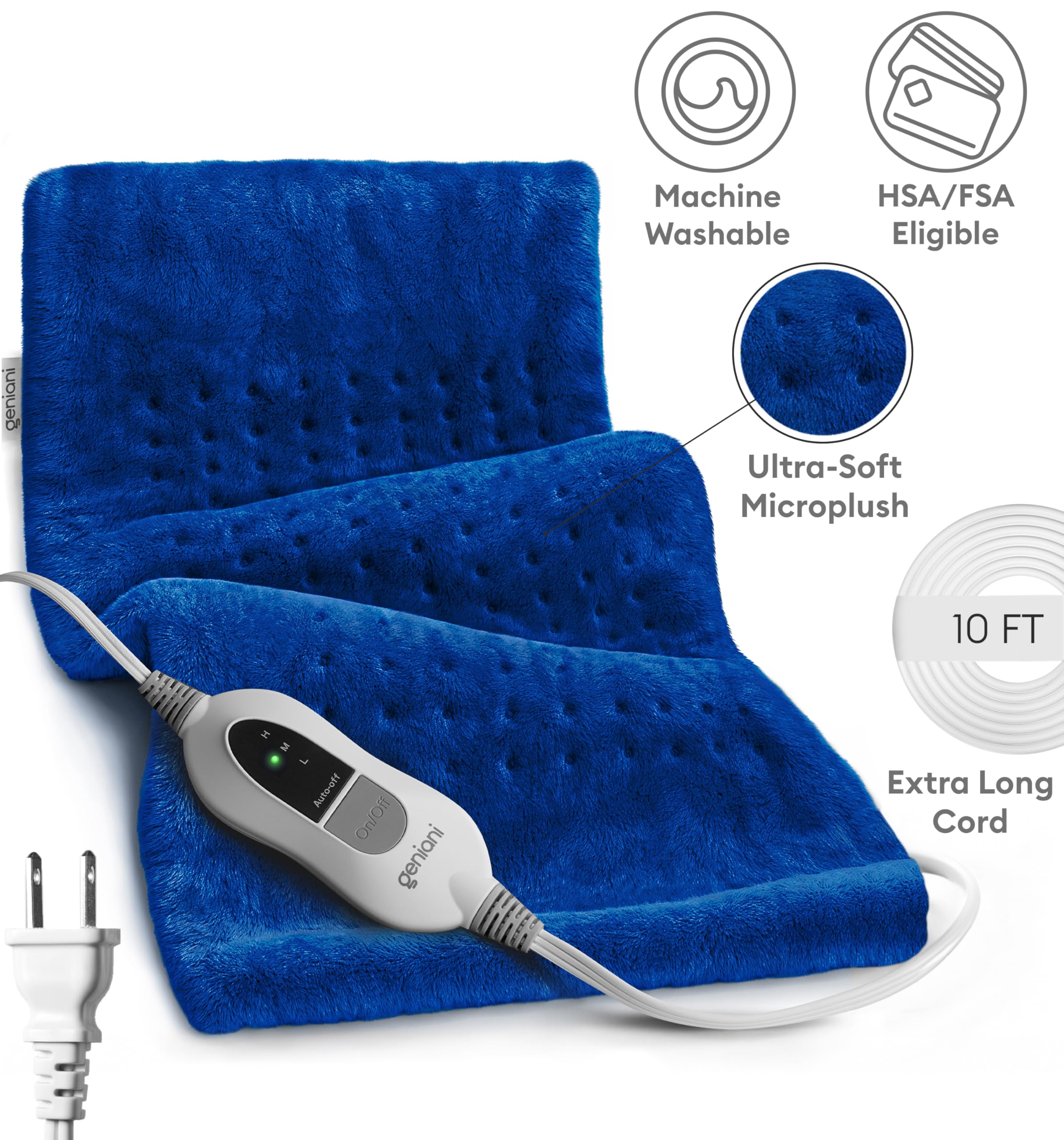GENIANI 12×24 Electric Heating Pad