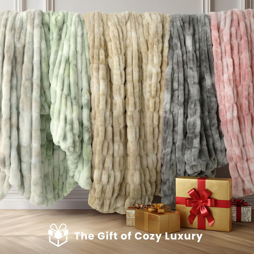 Ultra Soft Cozy 50x60 Faux Fur Throw