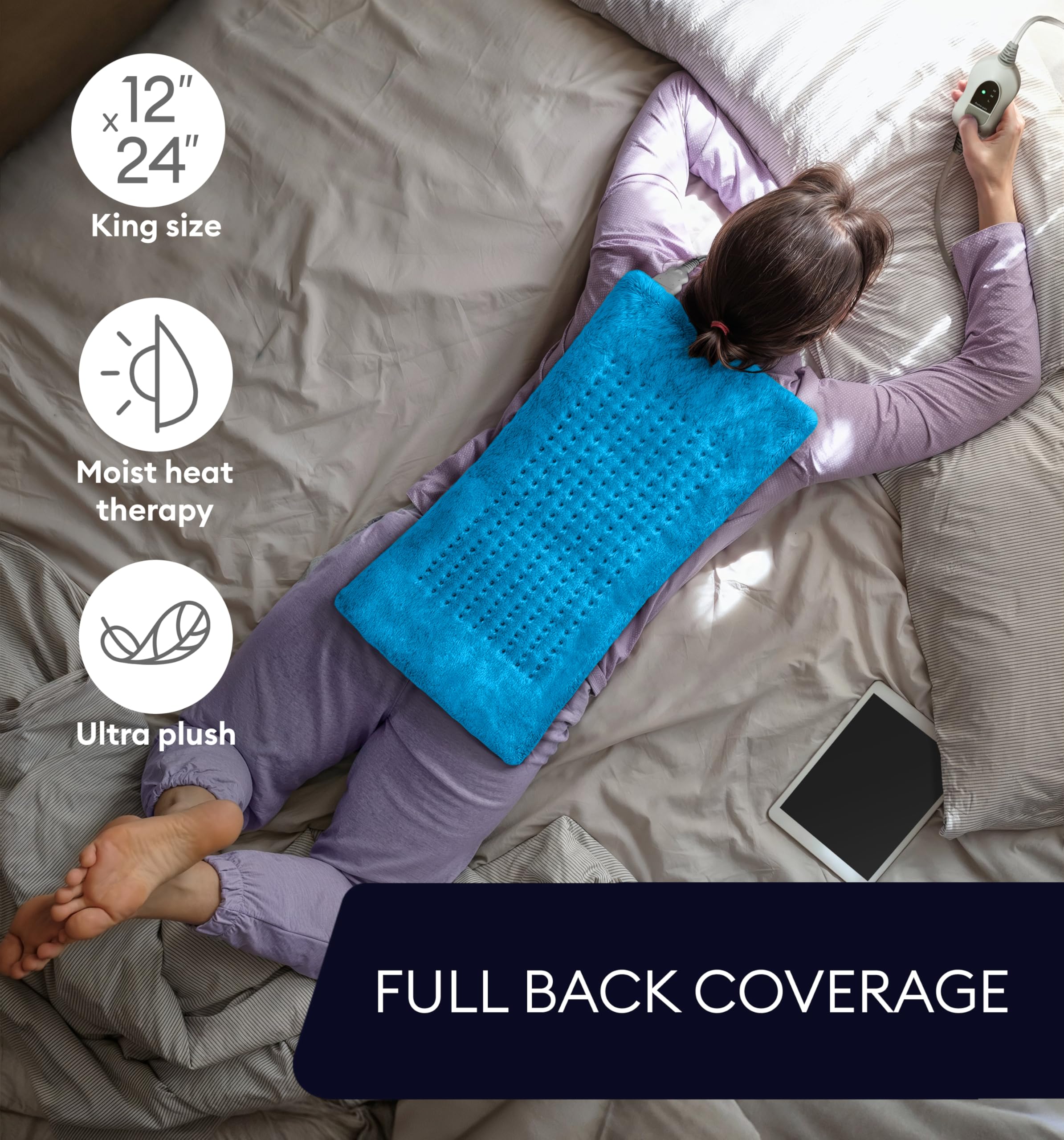 GENIANI 12×24 Electric Heating Pad